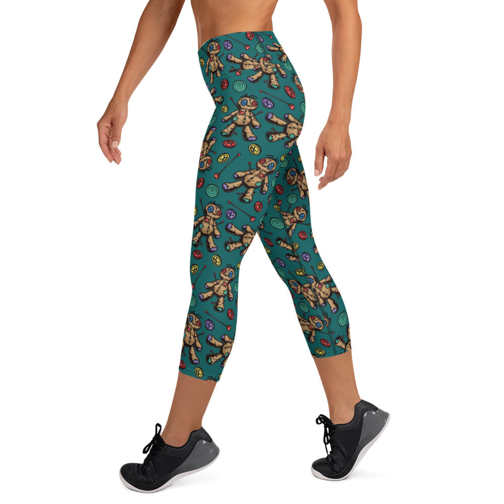 Voodoo Doll Yoga Capris