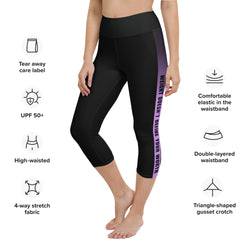 Jaime's "Weight Doesn't Define Your Worth" Yoga Capris