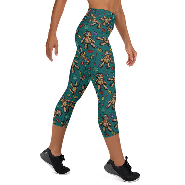 Voodoo Doll Yoga Capris