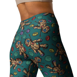 Voodoo Doll Yoga Leggings