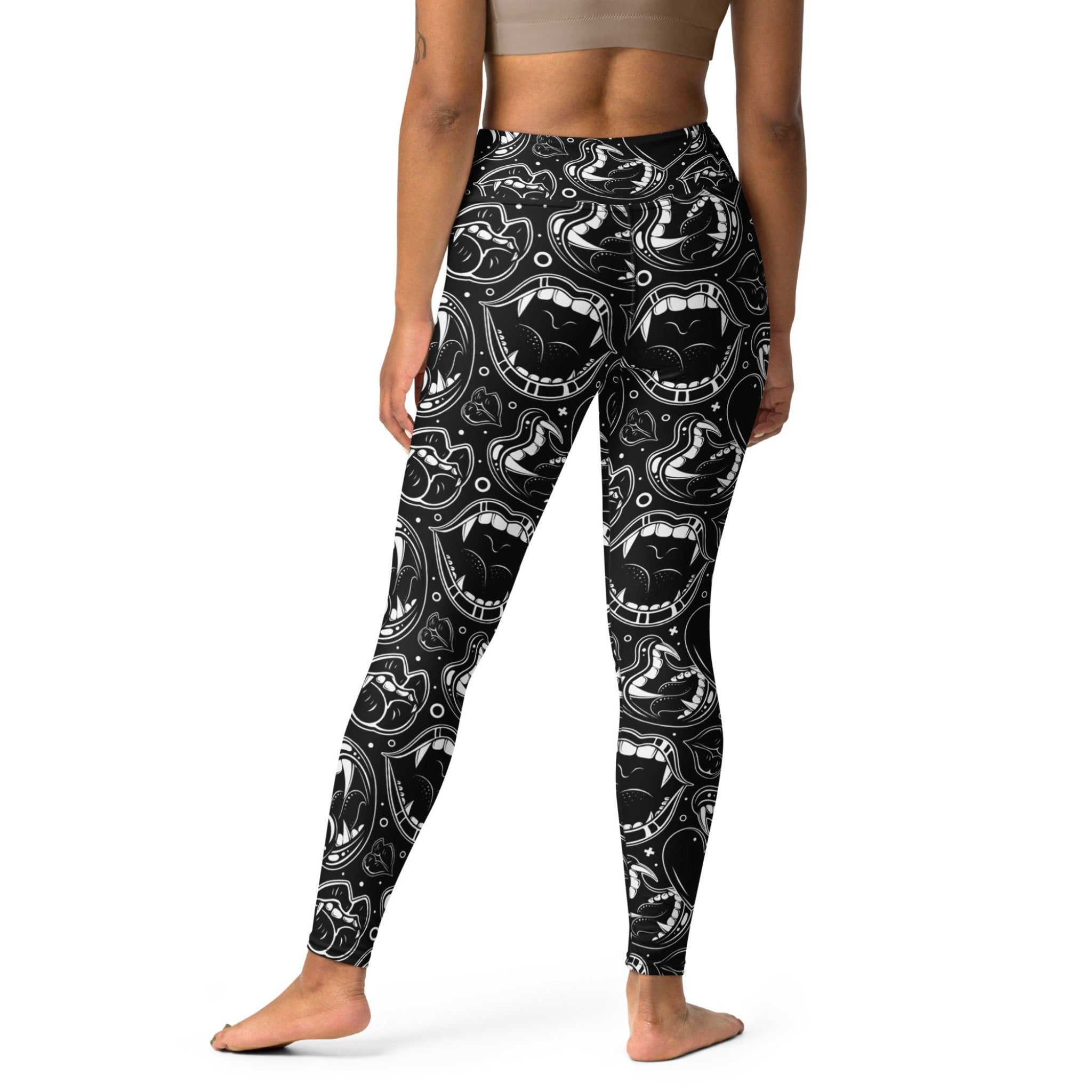 Love Bites Anti-Valentine Yoga Leggings