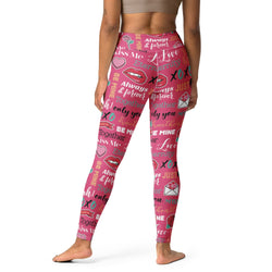 SHE REBEL - Be Mine Forever Yoga Leggings