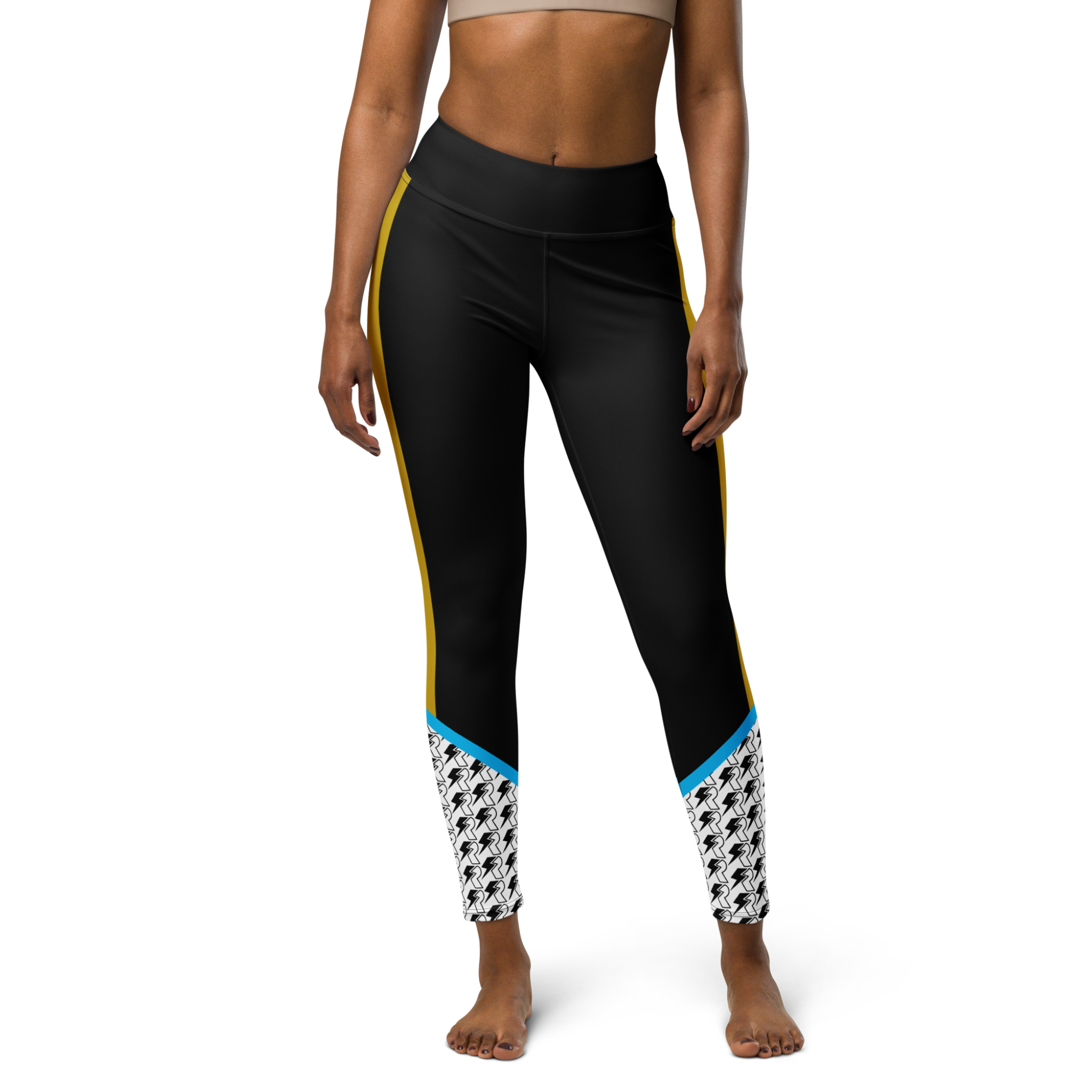 SHE REBEL - Rebel Bold Logo Yoga Leggings