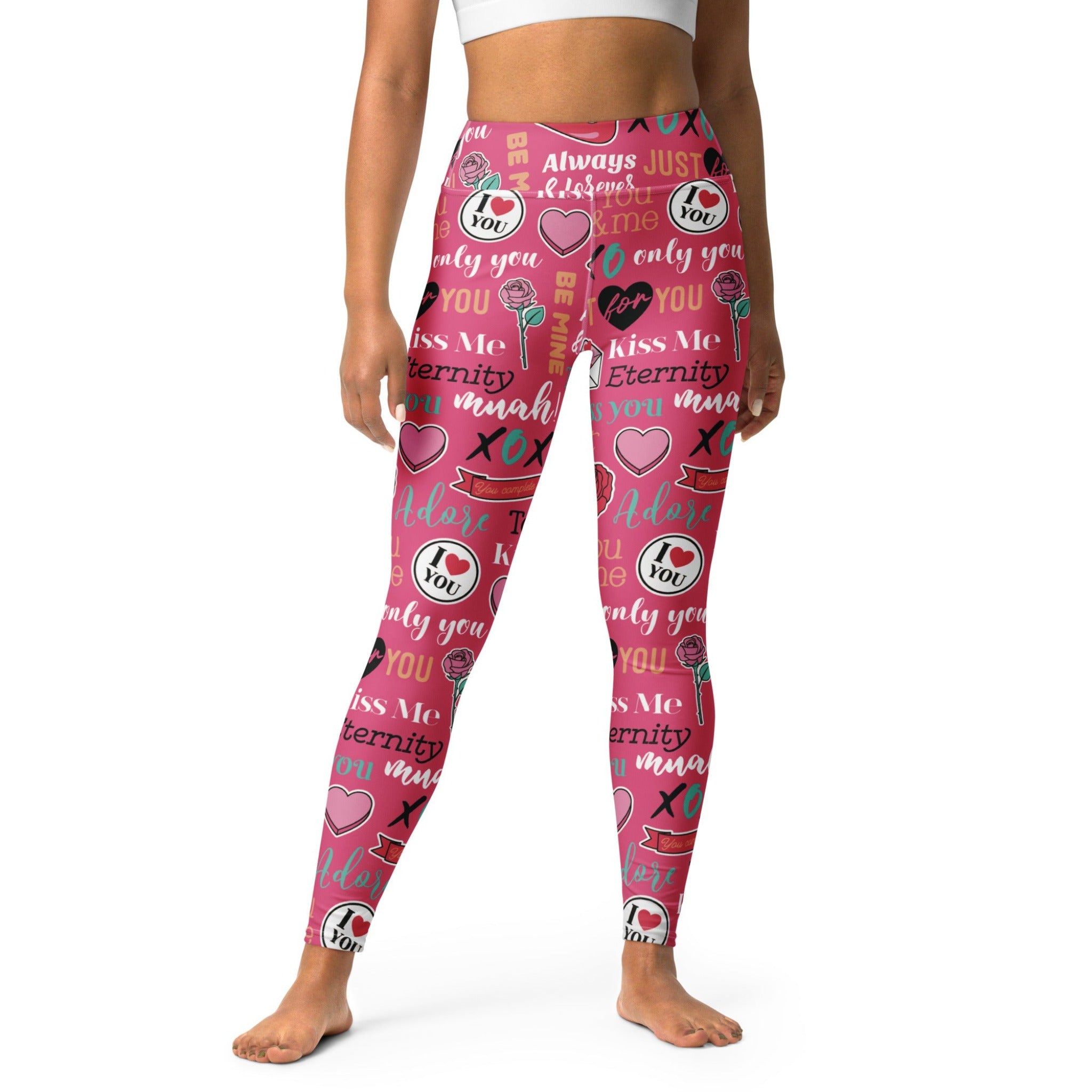 SHE REBEL - Be Mine Forever Yoga Leggings