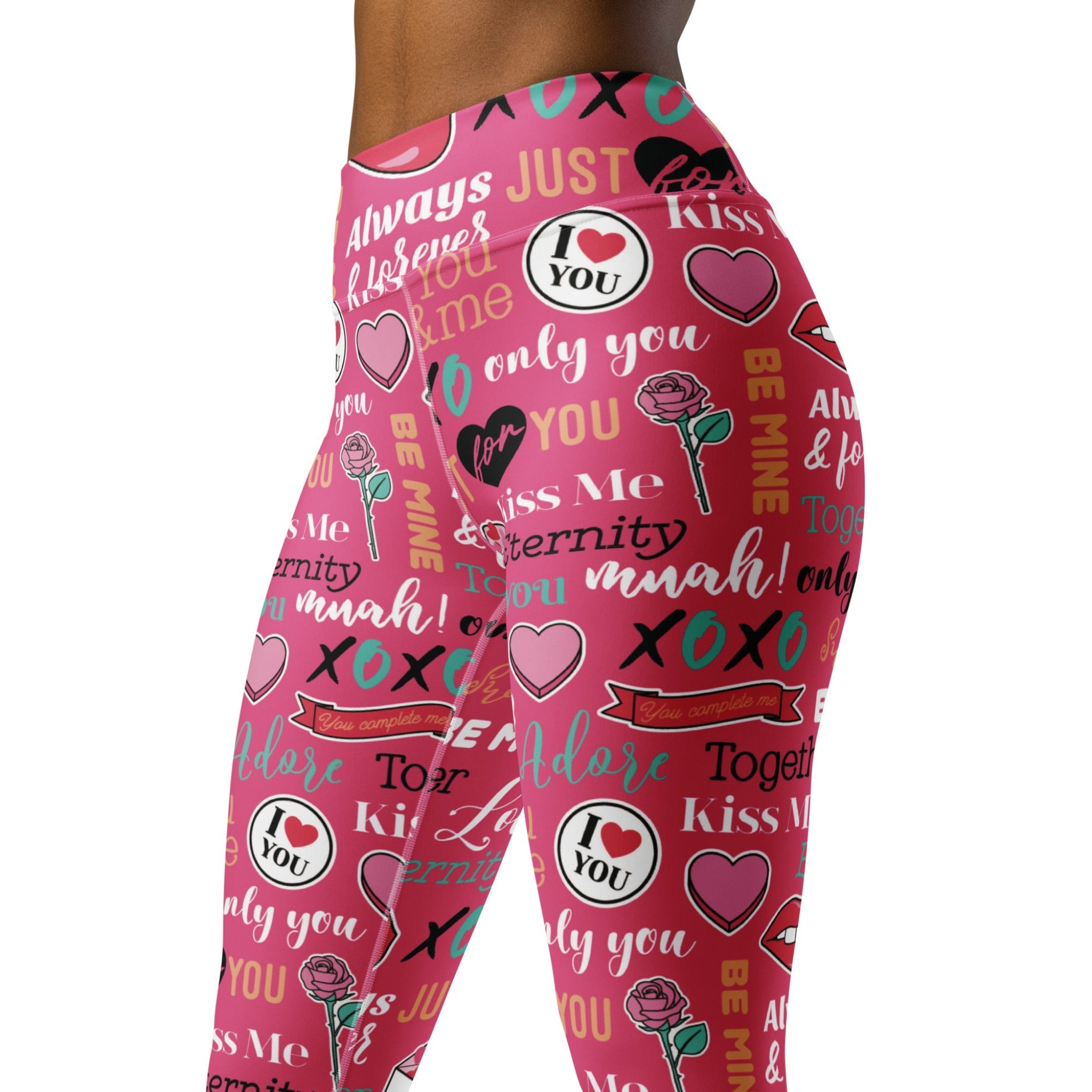 SHE REBEL - Be Mine Forever Yoga Leggings