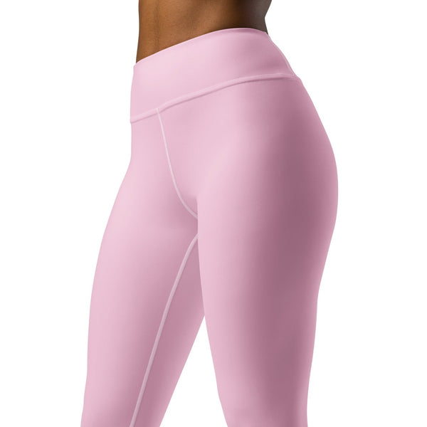 SHE REBEL - Pastel Pink Yoga Leggings