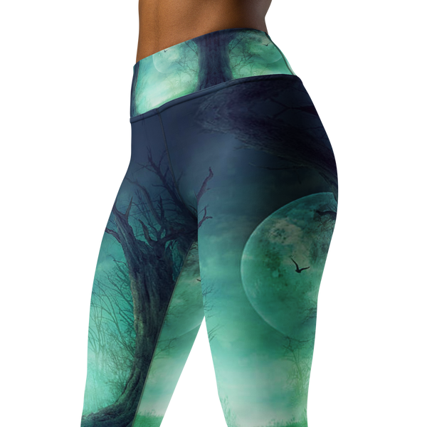 Spooky Halloween Yoga Leggings