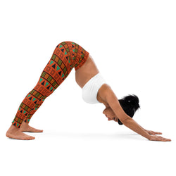 SHE REBEL - African Tribal Print Yoga Leggings