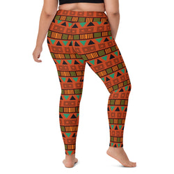 SHE REBEL - African Tribal Print Yoga Leggings