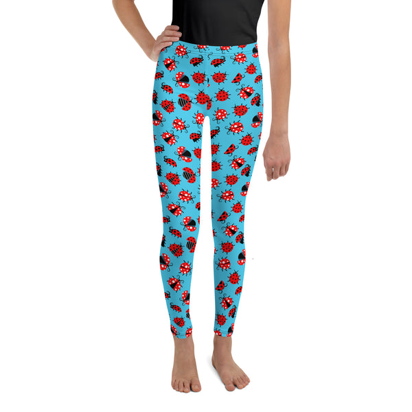 SHE REBEL - Lady Bug Youth Leggings (Girls' Sizes 8 - 20)