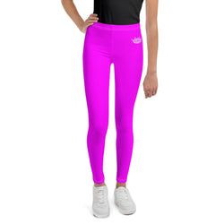 MKV Youth Leggings in Magenta