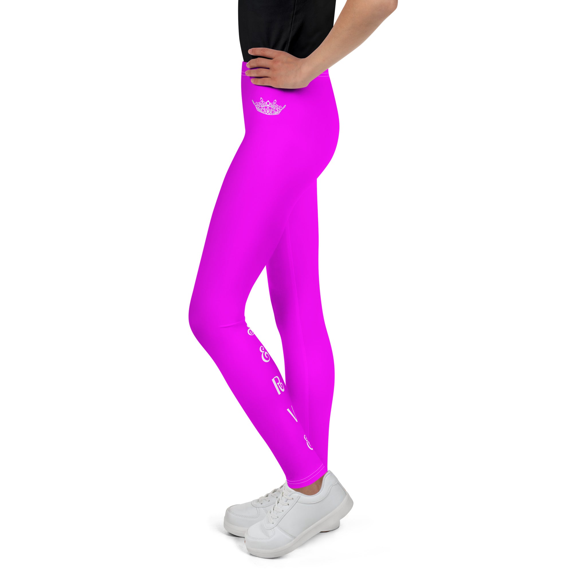 MKV Youth Leggings in Magenta