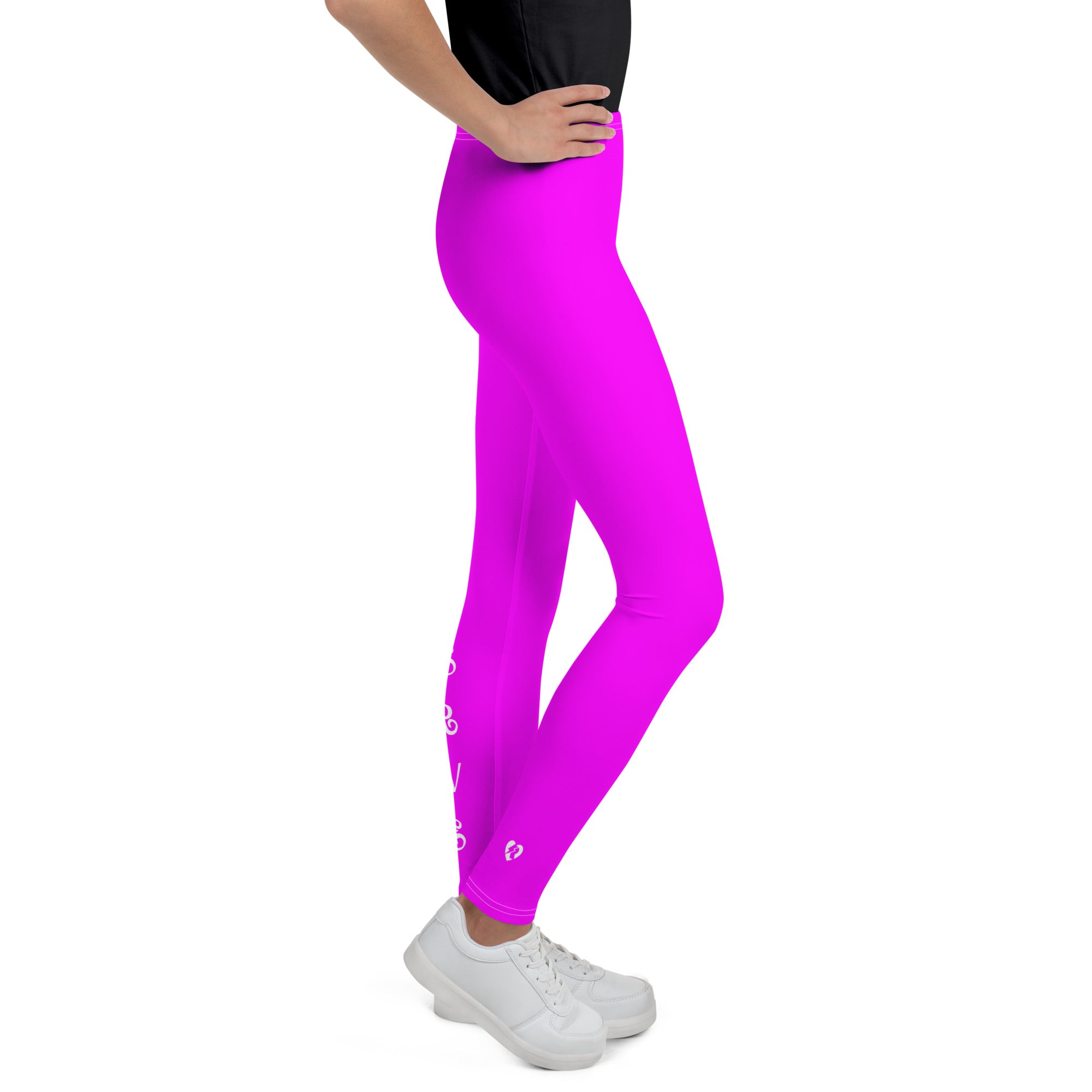 MKV Youth Leggings in Magenta