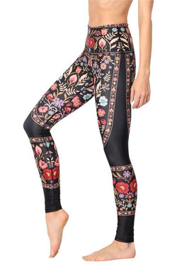 Rustica Printed Yoga Leggings | Size Inclusive