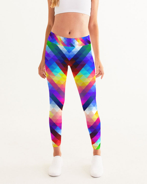 GREY COCO FASHION - Multicolor Colorblock Yoga Fitness Pants