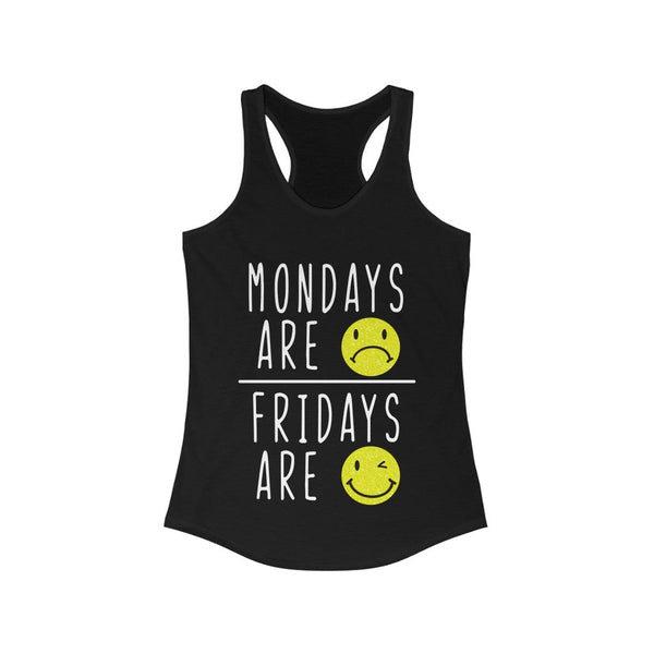 Fridays Are Happy Racerback Tank Top