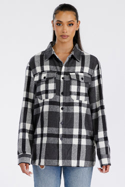 Boyfriend Oversized Soft Flannel Shacket