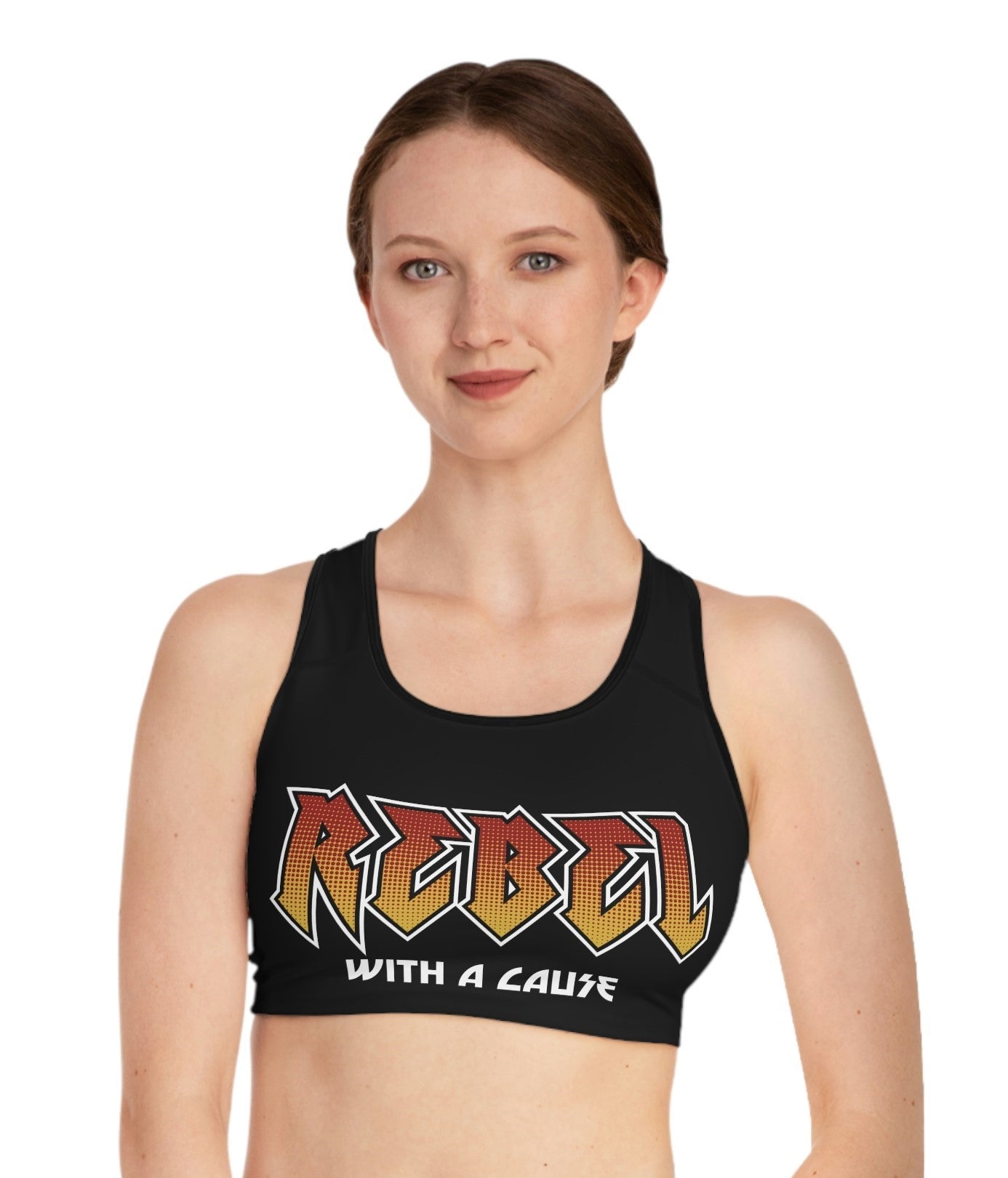 SHE REBEL - Rebel With A Cause Sports Bra