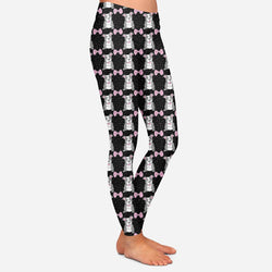 Pitbulls & Bows (Exclusive) Leggings | Size Inclusive