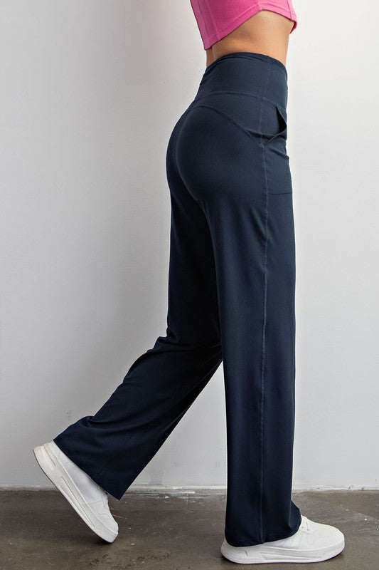 Butter Straight Casual Pants | Available in 4 Colors