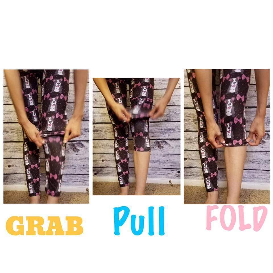 Pitbulls & Bows (Exclusive) Leggings | Size Inclusive