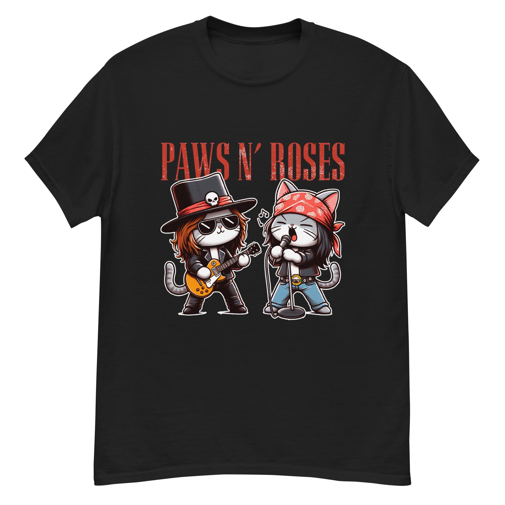 Paws & Roses Graphic Tee