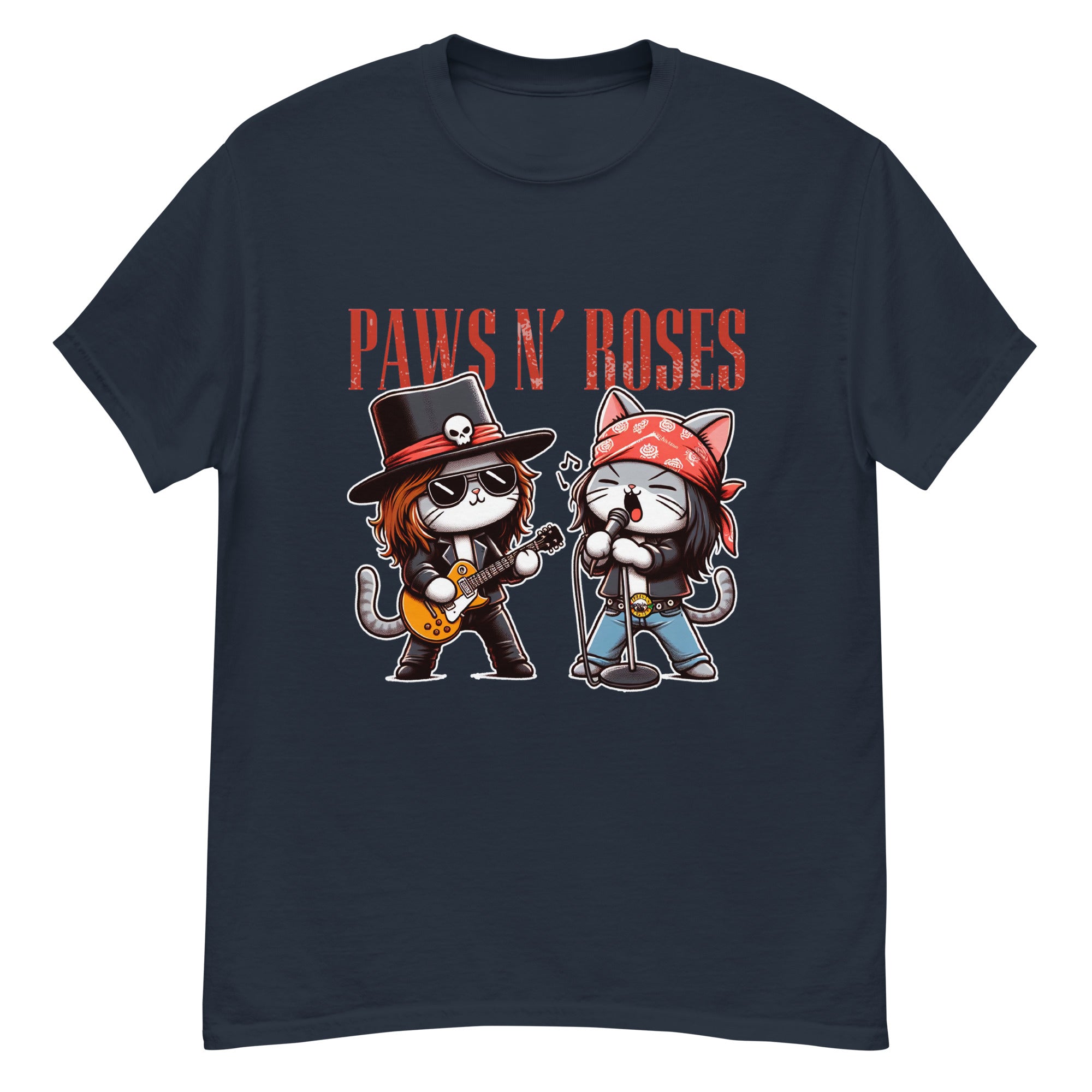 Paws & Roses Graphic Tee