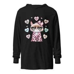 Grumpy Kitty Anti-Valentine Long Sleeve Tee