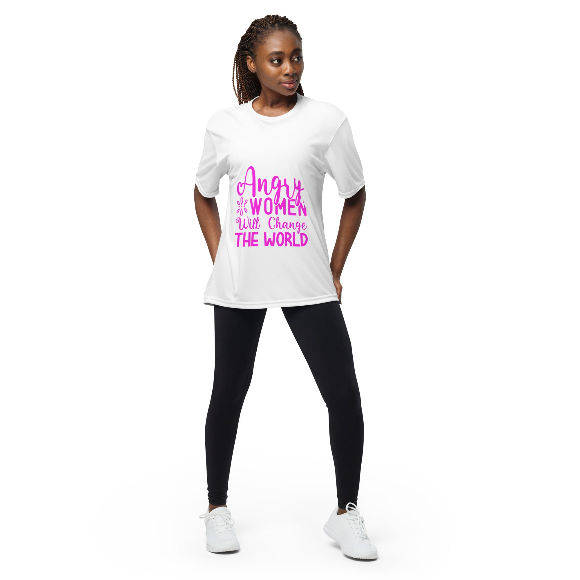 Angry Women Change The World Unisex Performance Tee | Available in 2 Colors