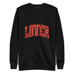 Lover "Faux" Sequins Unisex Premium Sweatshirt