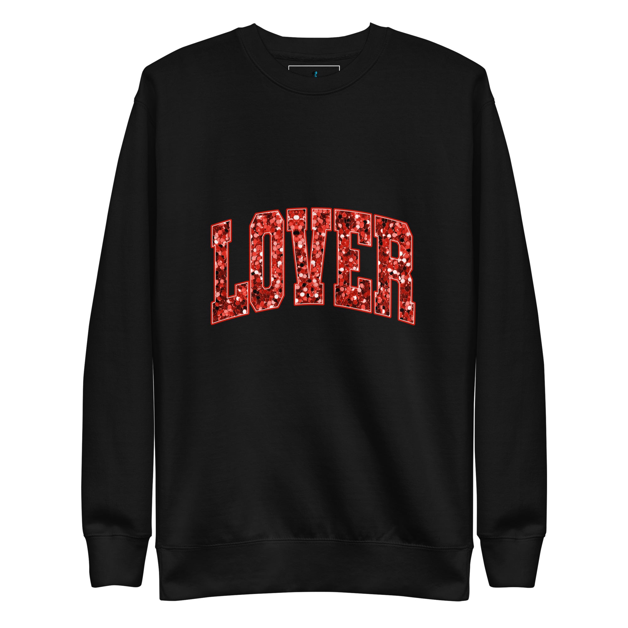 Lover "Faux" Sequins Unisex Premium Sweatshirt