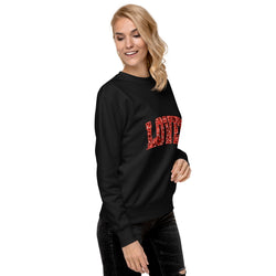 Lover "Faux" Sequins Unisex Premium Sweatshirt