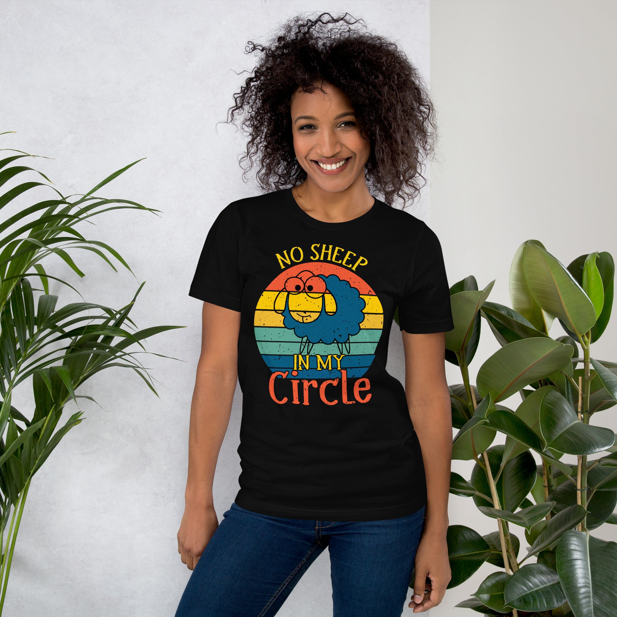 No Sheep in My Circle Tee