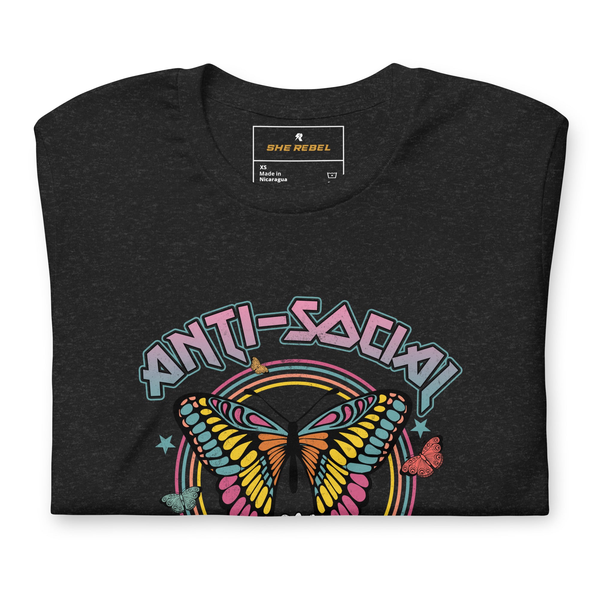 Anti-Social Butterfly Unisex Tee