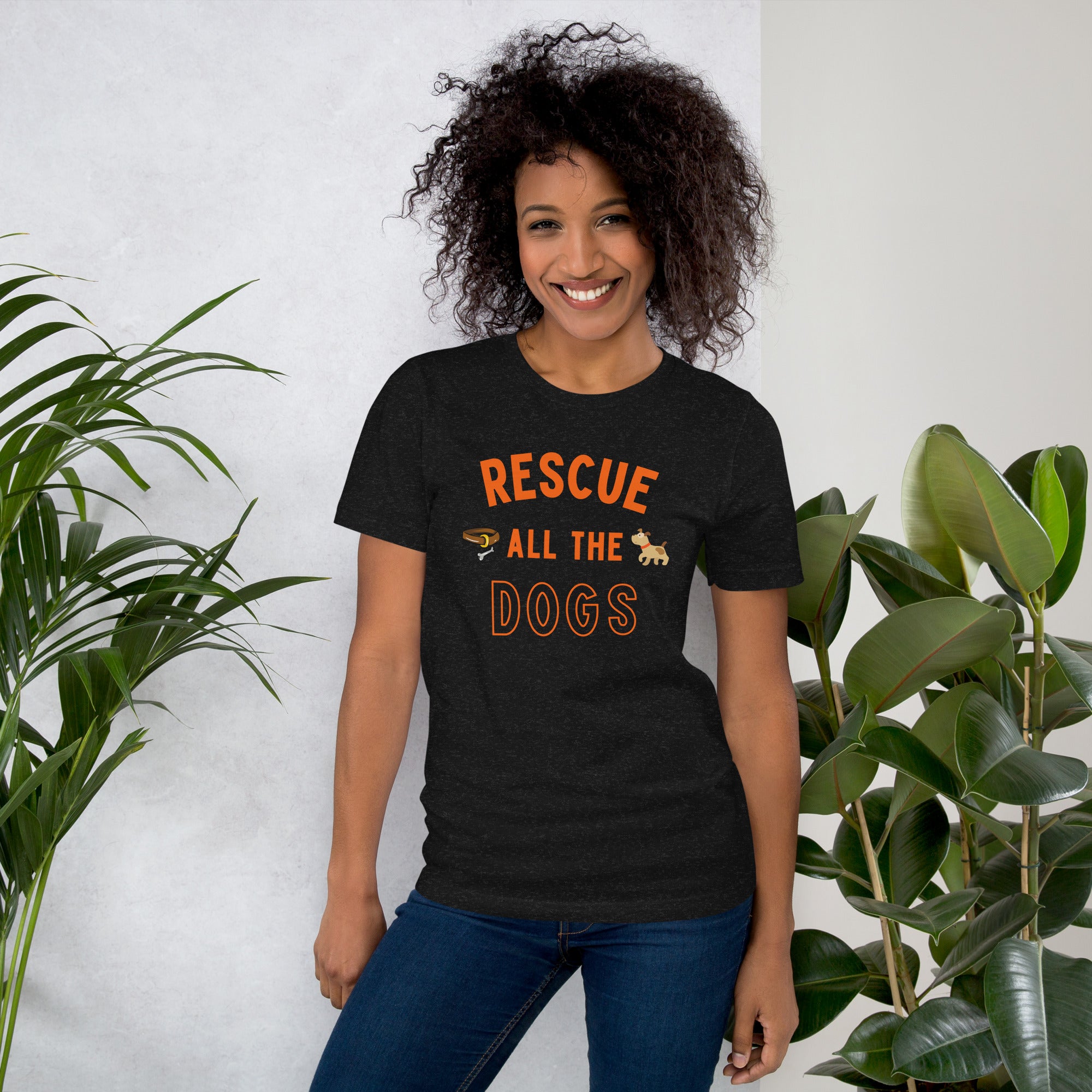 Rescue All The Dogs Unisex Tee