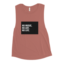 No Music. No Art. No Life Tee | Available in 4 colors