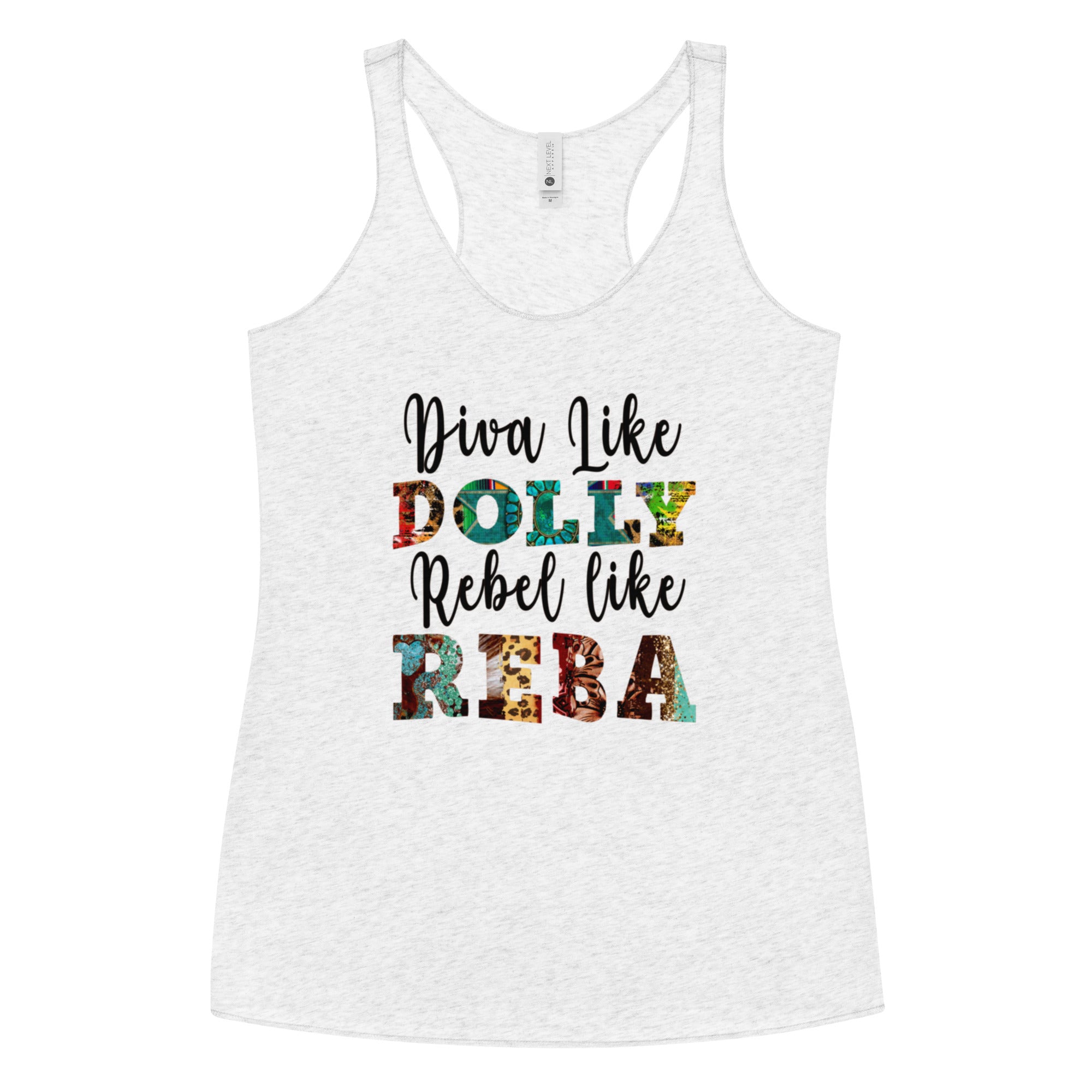 Diva Like Dolly Rebel Like Reba Tank | Available in 3 colors