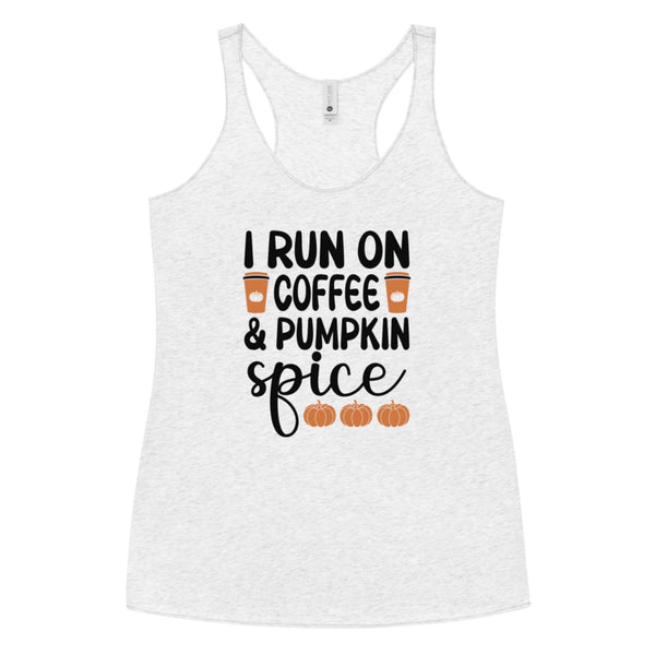 I Run On Coffee Tank Top