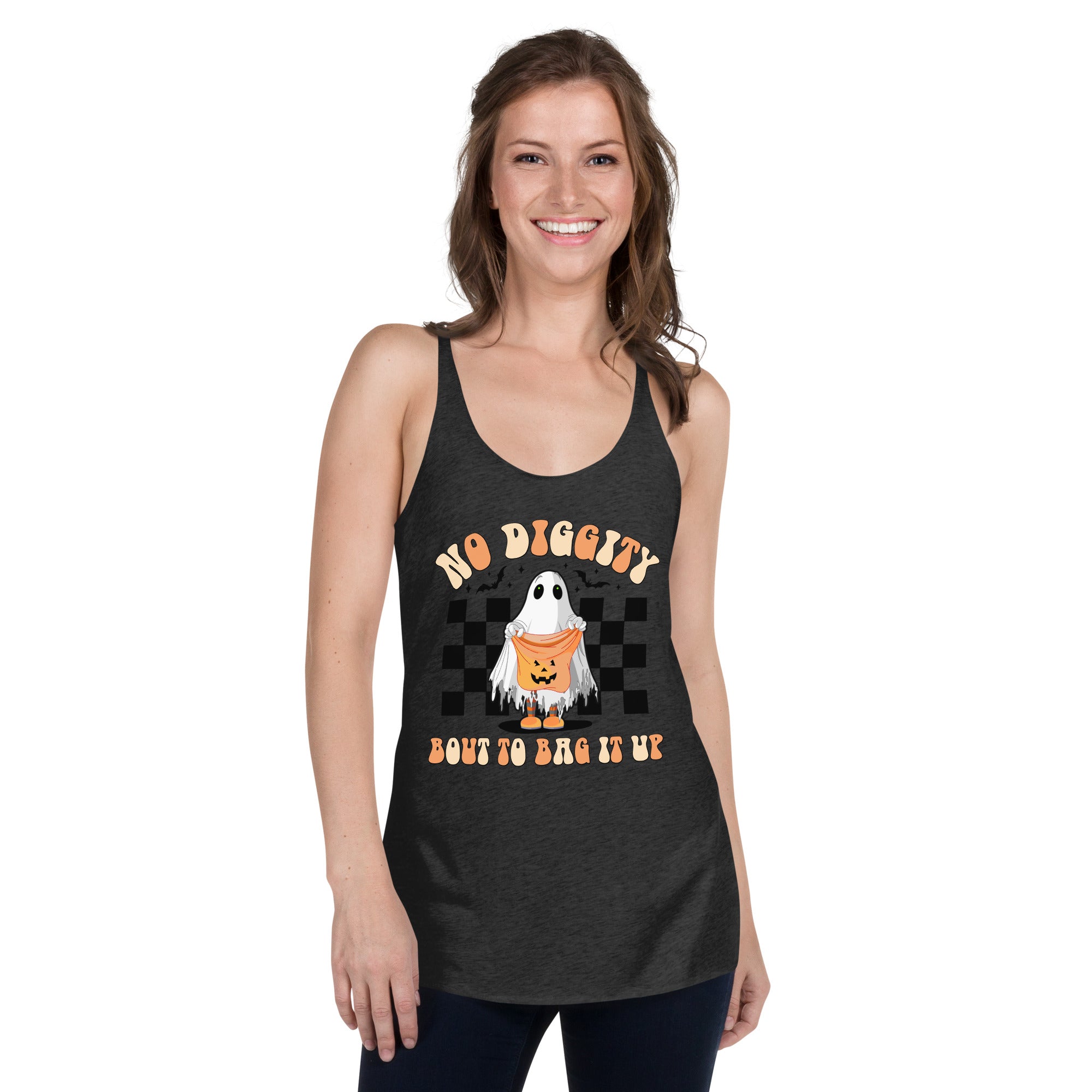 No Diggity Halloween Racerback Tank