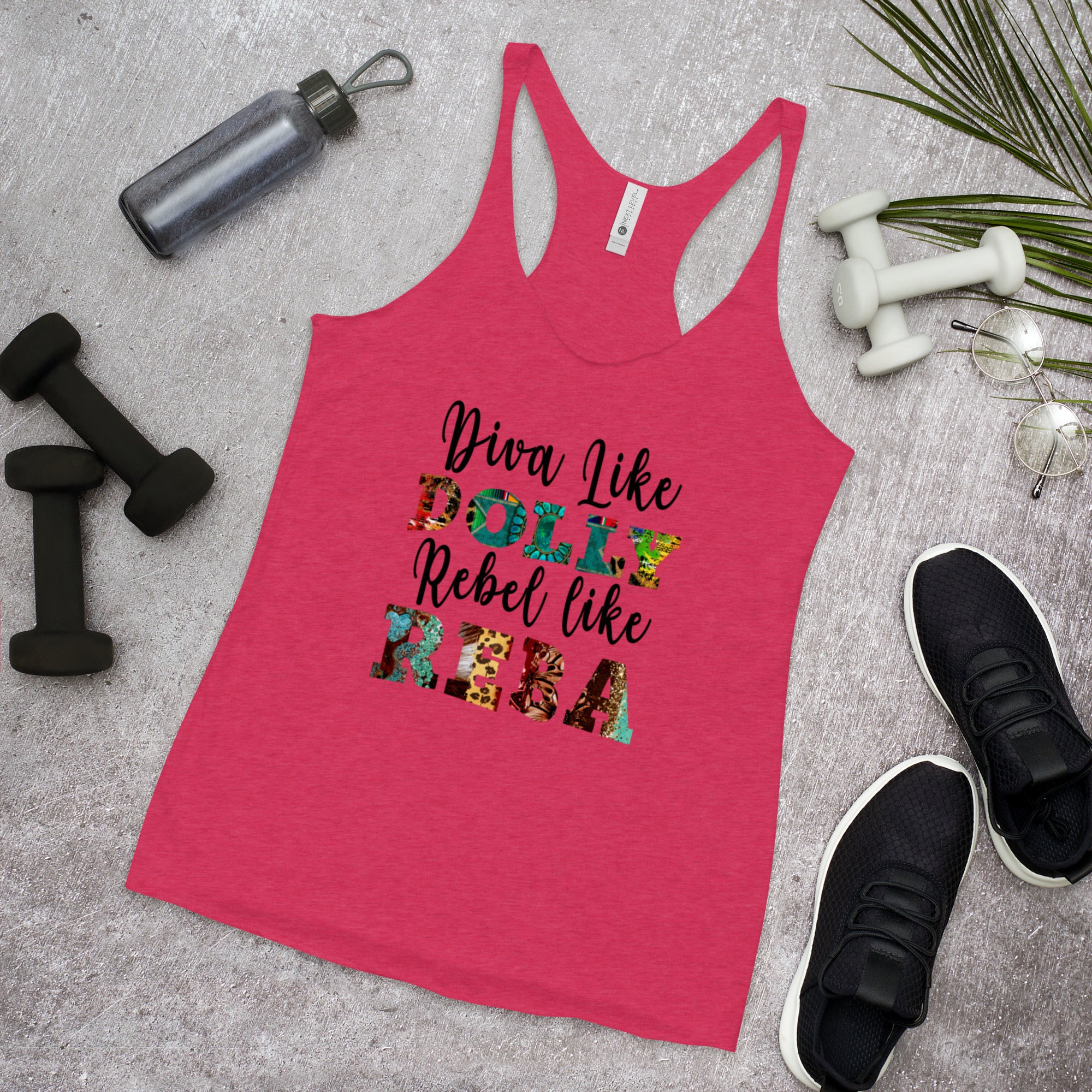 Diva Like Dolly Rebel Like Reba Tank | Available in 3 colors