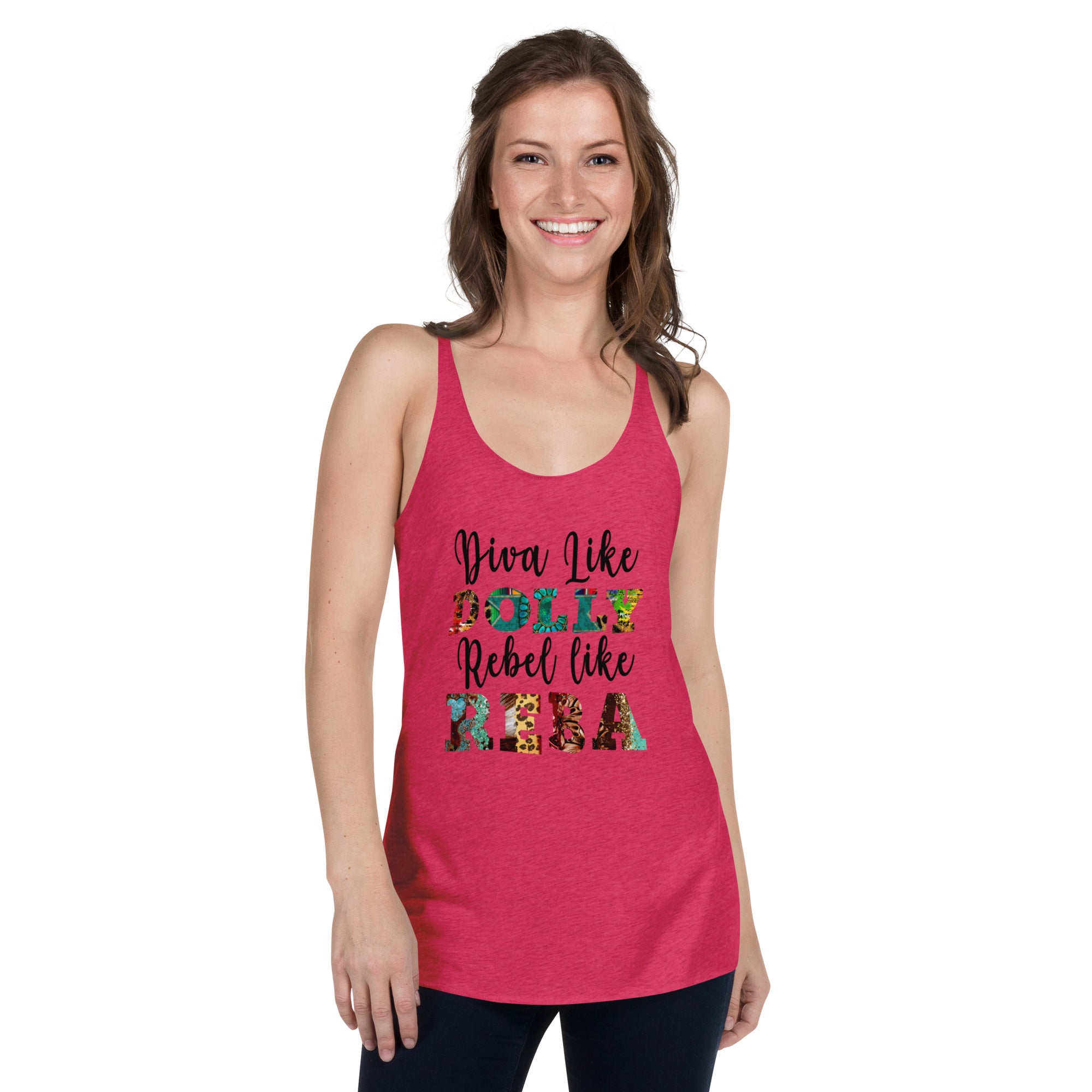 Diva Like Dolly Rebel Like Reba Tank | Available in 3 colors