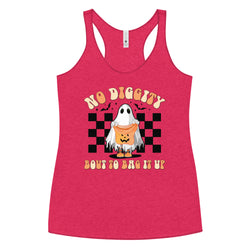 No Diggity Halloween Racerback Tank