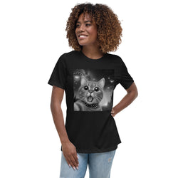 Cat Selfie Relaxed Tee