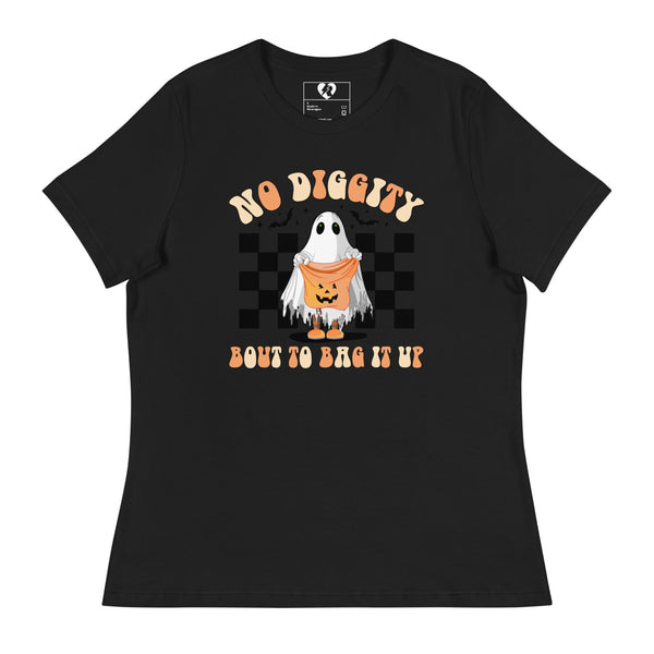 No Diggity Bout To Bag It Up Relaxed Tee