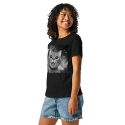 Cat Selfie Relaxed Tee