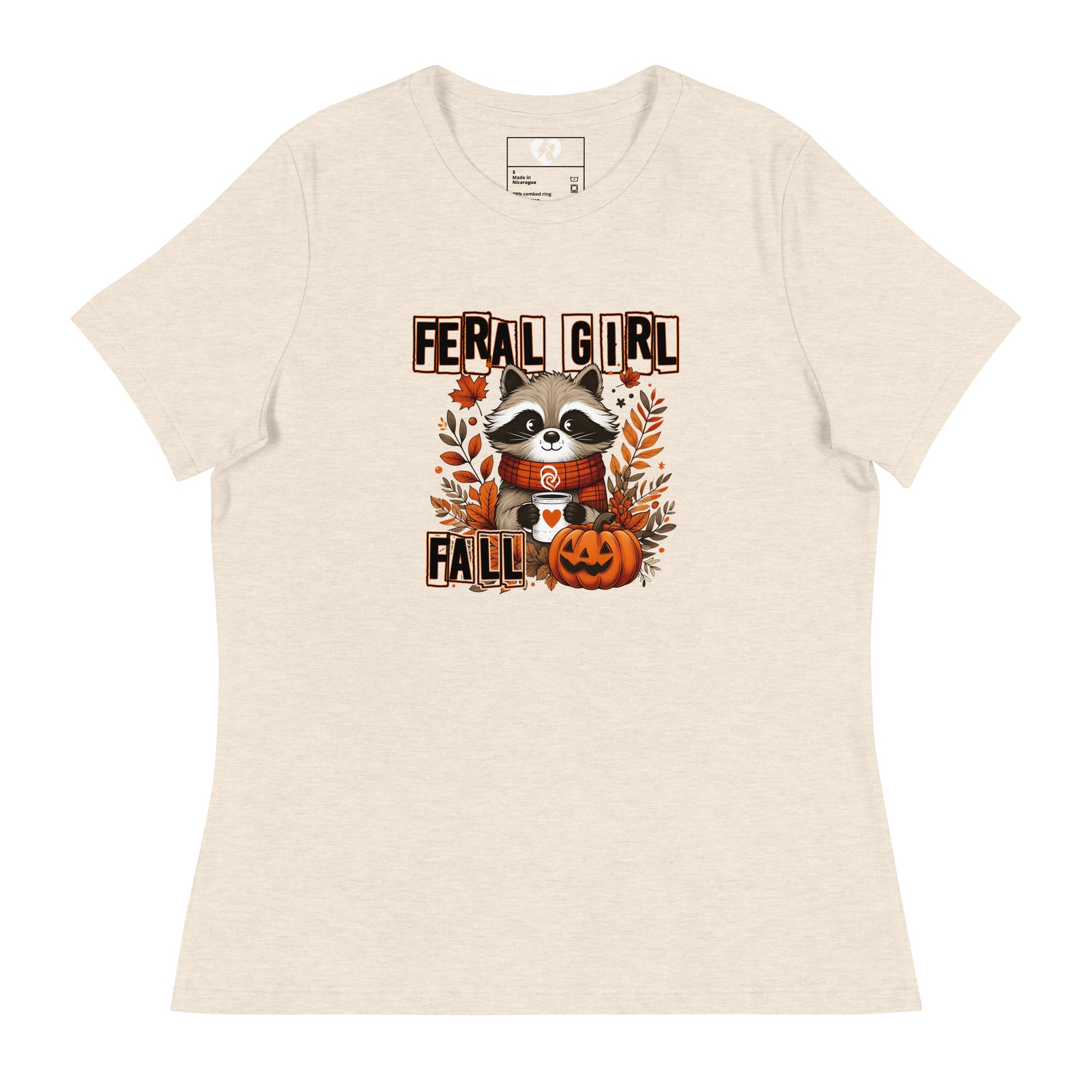 Feral Girl Fall Relaxed Tee