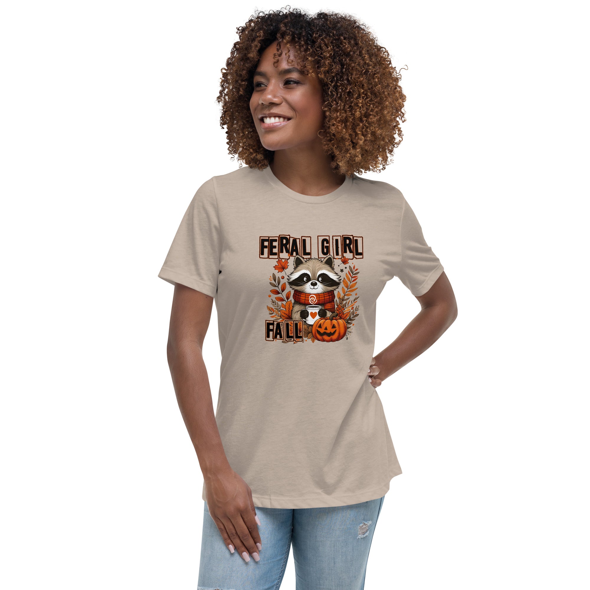 Feral Girl Fall Relaxed Tee