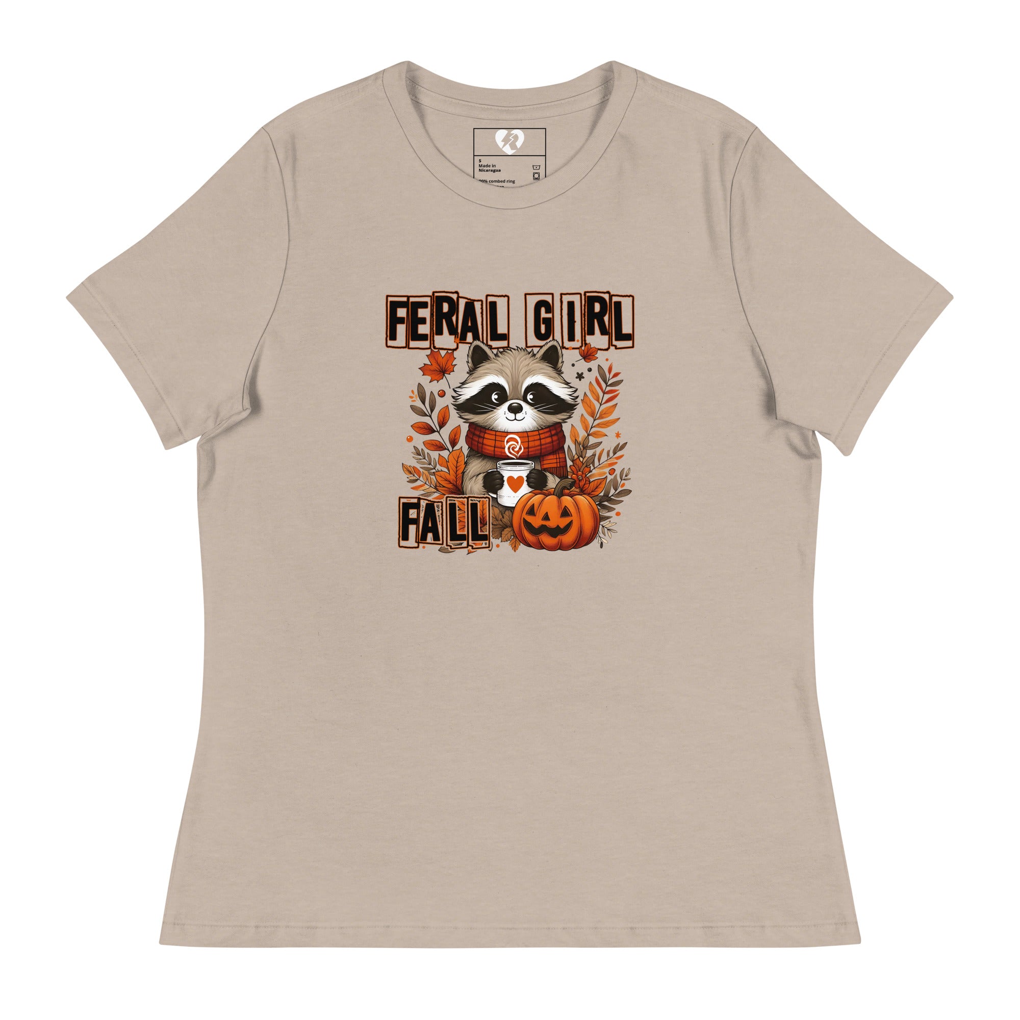 Feral Girl Fall Relaxed Tee