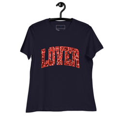 Lover Valentine's Day "Faux" Sequins Relaxed Tee