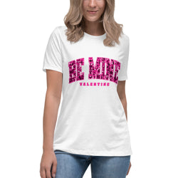 Be Mine "Faux" Sequins Valentine Relaxed Tee